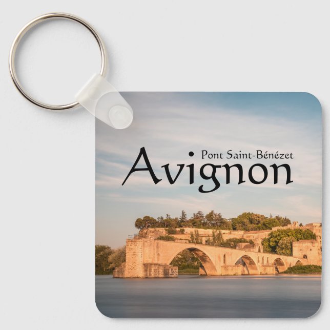 Avignon Bridge Frankreich Schlüsselanhänger (Vorderseite)