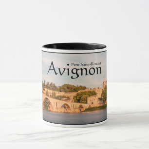 Avignon Bridge Frankreich Tasse