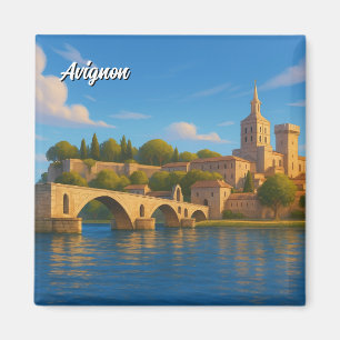 Avignon France Palais des Papes Magnet