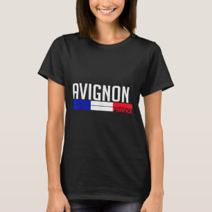Avignon Frankreich Flagge Reise Souvenir Für Einhe T-Shirt