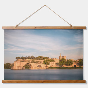 Avignon Frankreich Wandteppich Mit Holzrahmen