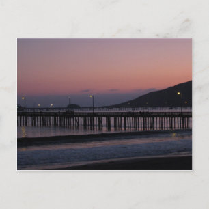 Avila Beach Nächte Postkarte