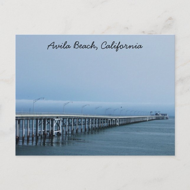 Avila Beach Postkarte (Vorderseite)