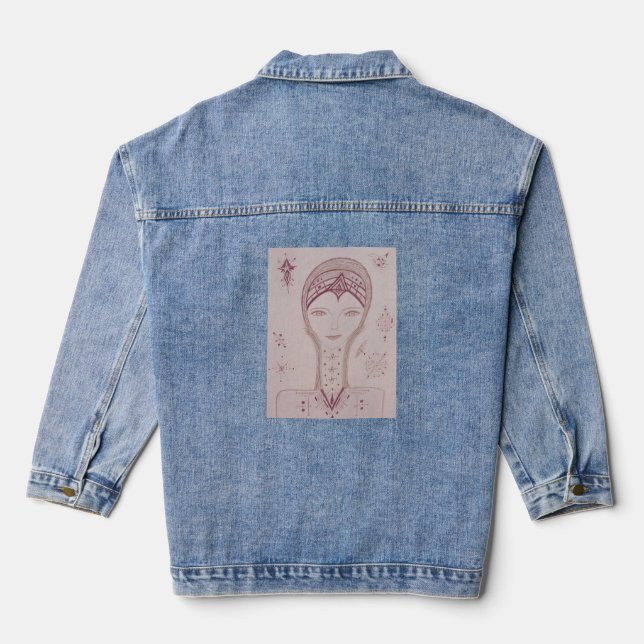 Avina Jeansjacke (Rückseite)