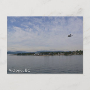 Avion au-dessus de Victoria (C.-B.) Carte postale