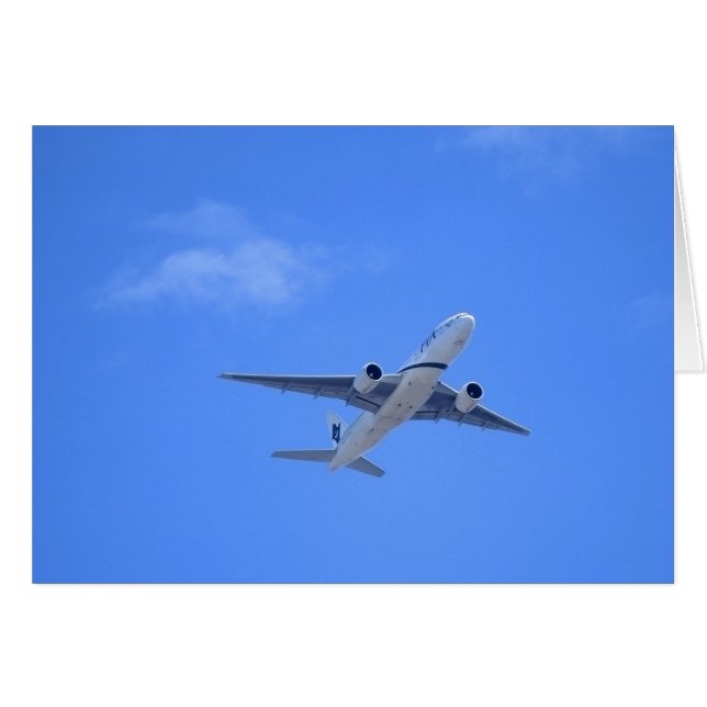 Avion commercial (Devant horizontal)