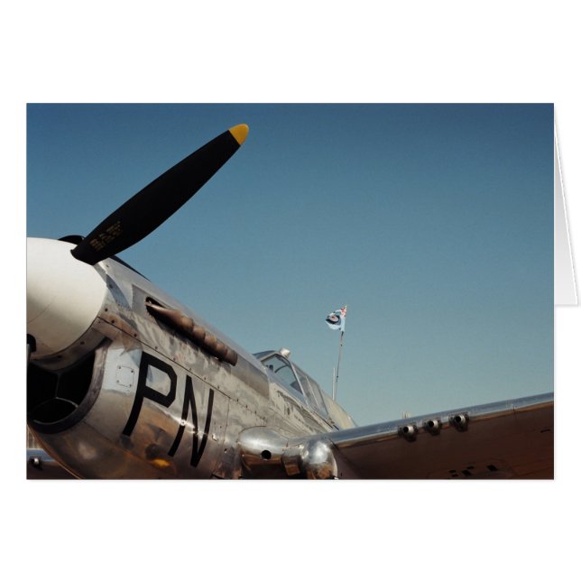 Avion de combat RAF 2ÈME GUERRE MONDIALE (Devant horizontal)