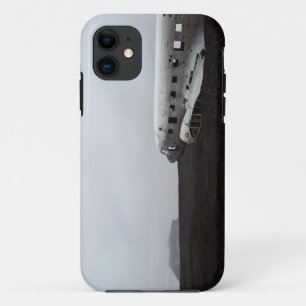 Avion écrasé dans le coque iphone de