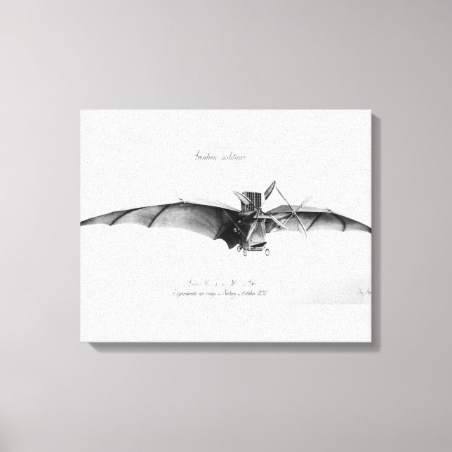 Avion III, "The Bat" Leinwanddruck (Vorderseite)