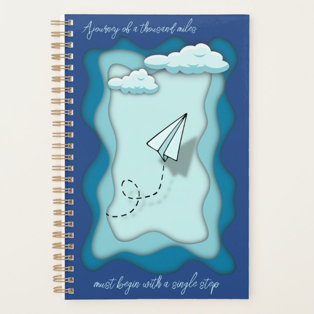 Avion papier | Voyage, aventure, voyage (Devant)