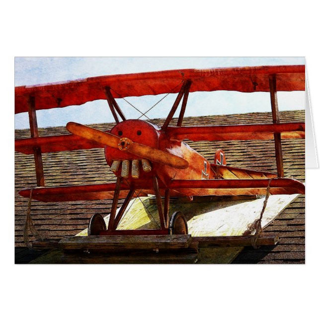 Avion vintage par Shirley Taylor (Devant horizontal)