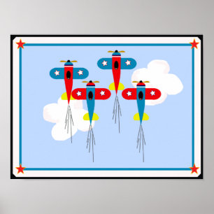 AVIONS DE POSTER