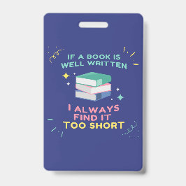 Avior Reader I - Jane Austen Zitat Ausweis