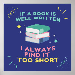 Avior Reader I - Jane Austen Zitat Poster