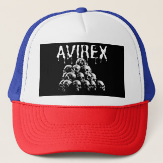 Avirex Totenkopf Truckerkappe