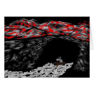 aviron d'âne dans la caverne