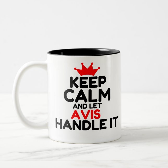 AVIS ZWEIFARBIGE TASSE (Links)