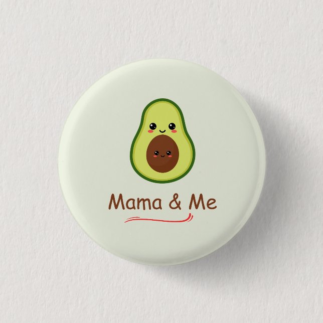 Avo Baby Button (Vorderseite)