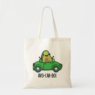 Avo-car-do Lustige Avocado Wortspiele  Tragetasche