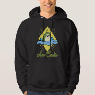 Avo Cardio Herzenssport Fitness vegane Belagerung Hoodie