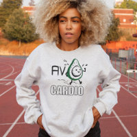 Avo-cardio Spaß Pun Doodle Joggen Sport Avocado