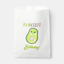 Avo großen Geburtstag kawaii handgezeichnete Avoca Geschenktütchen