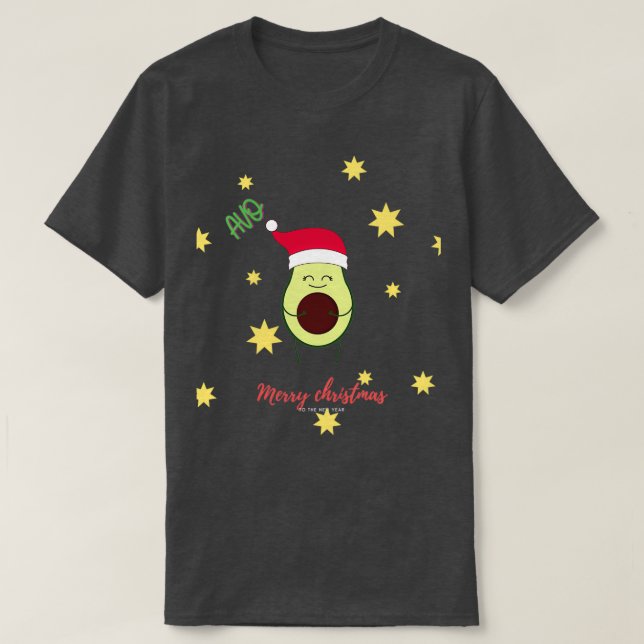 Avo Merry Christmas Classic TShirt (Design vorne)