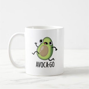 Avoca-go Funny Avocado Pun Kaffeetasse