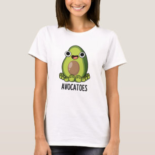 Avoca-toes Funny Avocado Puns T-Shirt