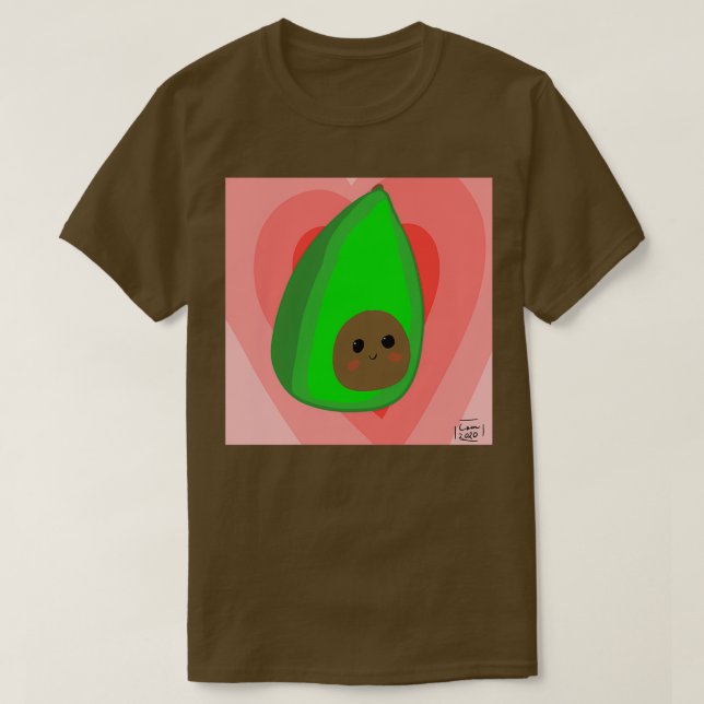 avocadbro avocado Liebe T-Shirt (Design vorne)