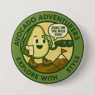 Avocado-Abenteurer erkunden mit Stil Button