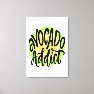 Avocado Addict Leinwanddruck