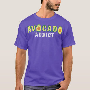 Avocado Addict Vegan Guacamole Geschenk T-Shirt