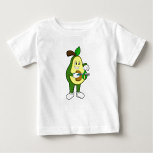 Avocado als Friseur mit Razor Baby T-shirt