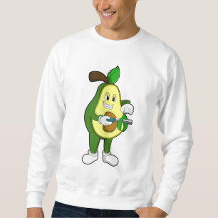 Avocado als Friseur mit Razor Sweatshirt