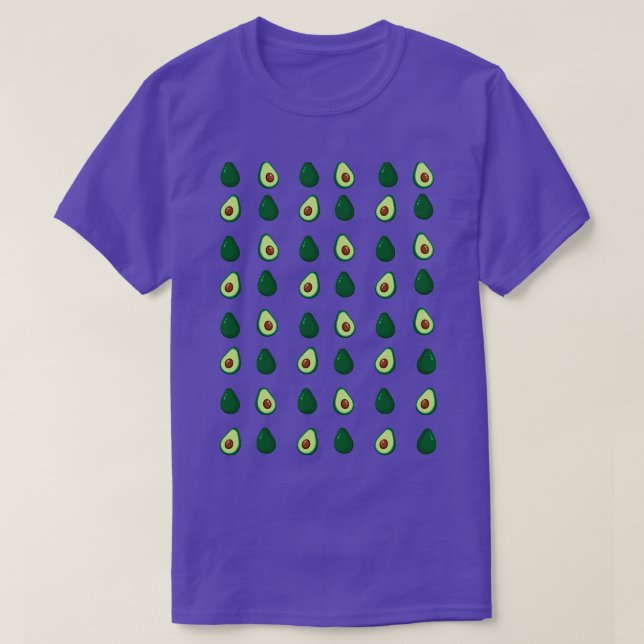 Avocado Avocados All Over Classic TShirt (Design vorne)
