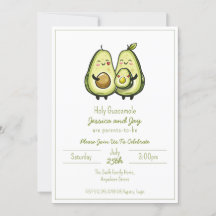 Avocado Baby Dusche