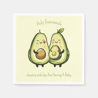 Avocado Baby Dusche Serviette