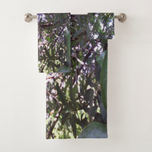 Avocado-Baum Badhandtuch Set