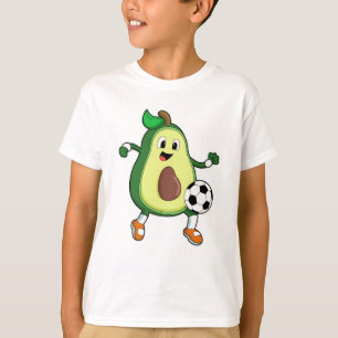 Avocado beim Fußball-Sport T-Shirt