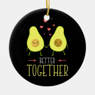 Avocado Better Together Keramik Ornament