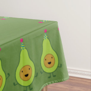 Avocado Birthday PArty Kids Tischdecke