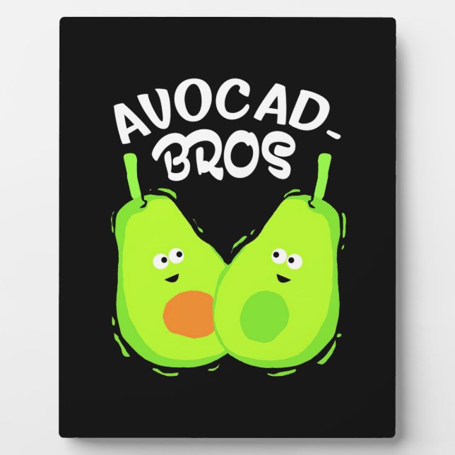 Avocado Brother Fotoplatte (Vorderseite)