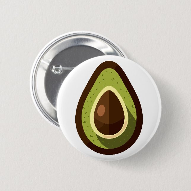 Avocado Button (Vorne & Hinten)