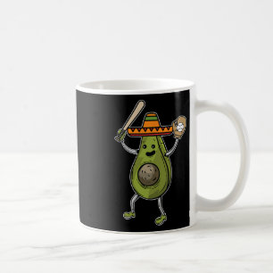 Avocado Bysebyll Cinco De Mayo Funny Avogato Mexic Kaffeetasse
