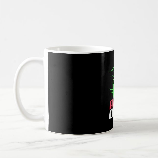 Avocado Cardio Übung Kaffeetasse (Links)