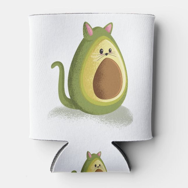 Avocado Cat Dosenkühler (Vorderseite)