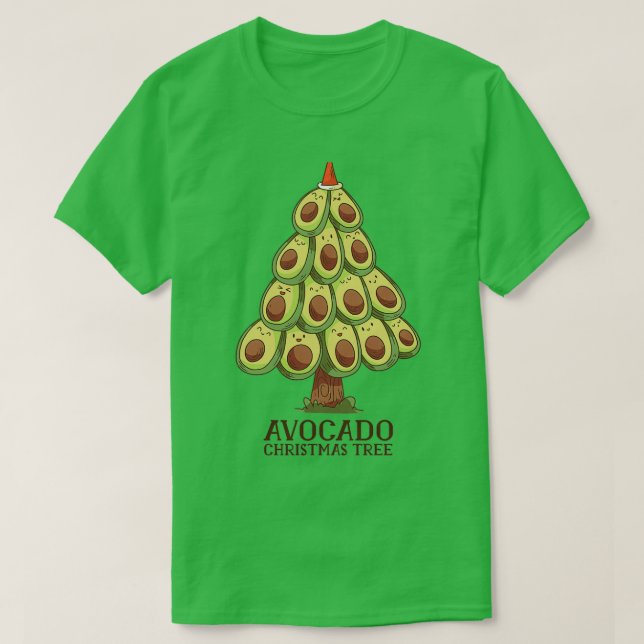 AVOCADO CHRISTMAS TREE Classic TShirt (Design vorne)