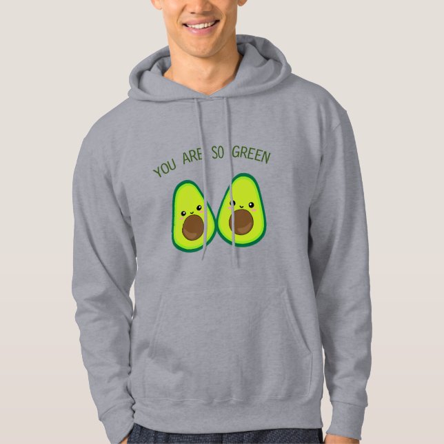 Avocado Couple Vous Êtes Si Green Mens Sweat - shi (Devant)