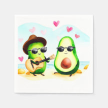 Avocado Couple Wedding